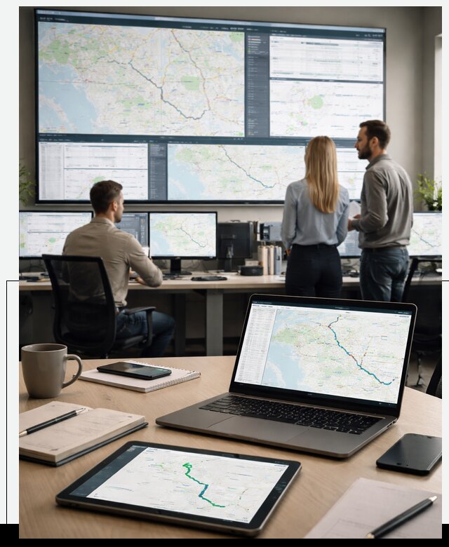 Трекинг грузов и Fleet Management, мониторинг автопарка в Ишимбае