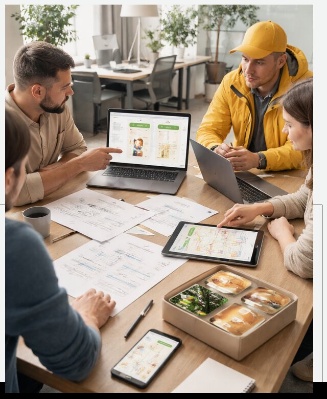 Разработка агрегатора доставки еды в Ишимбае от 15212 р., АвикейШмб