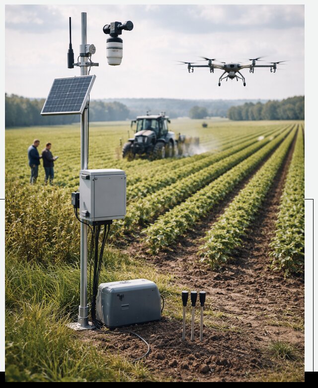 Разработка IoT мониторинга полей в Ишимбае от 8620 р. | АвикейШмб